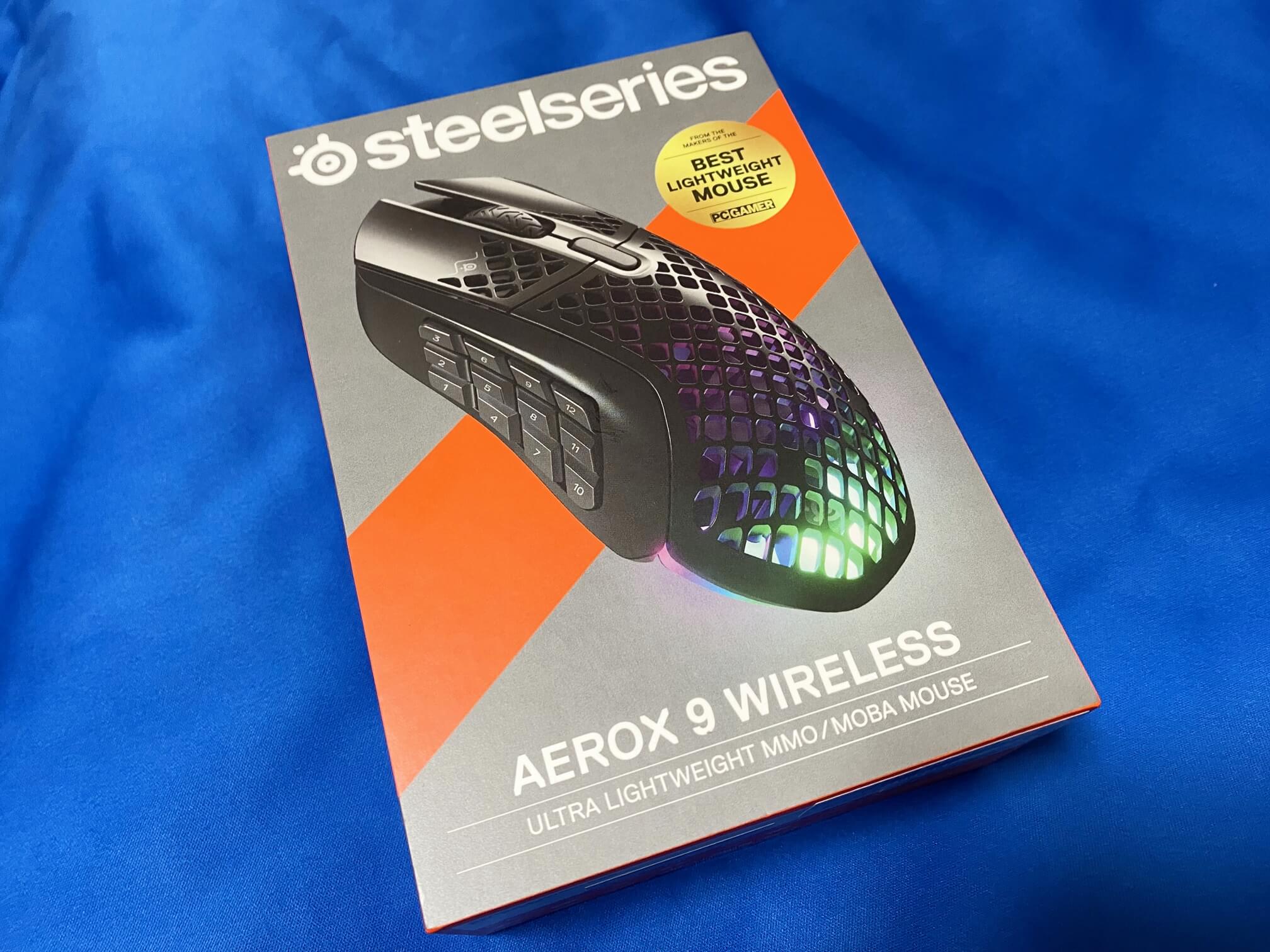 Aerox 9 Wirelessの開封レビュー